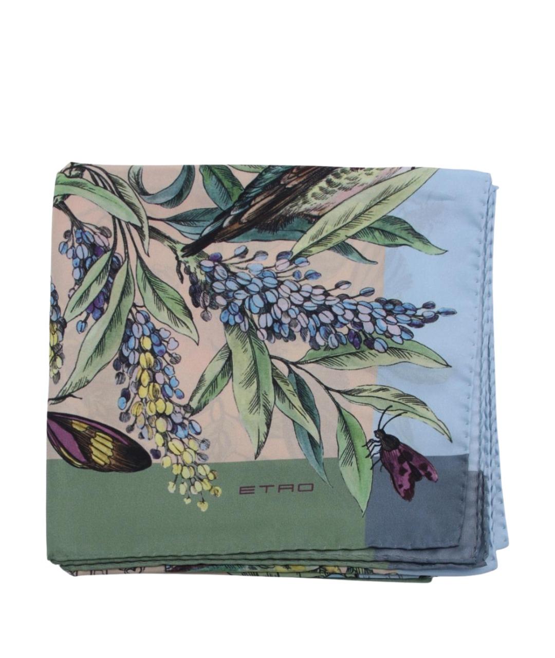ETRO Мульти шелковый шарф, фото 1
