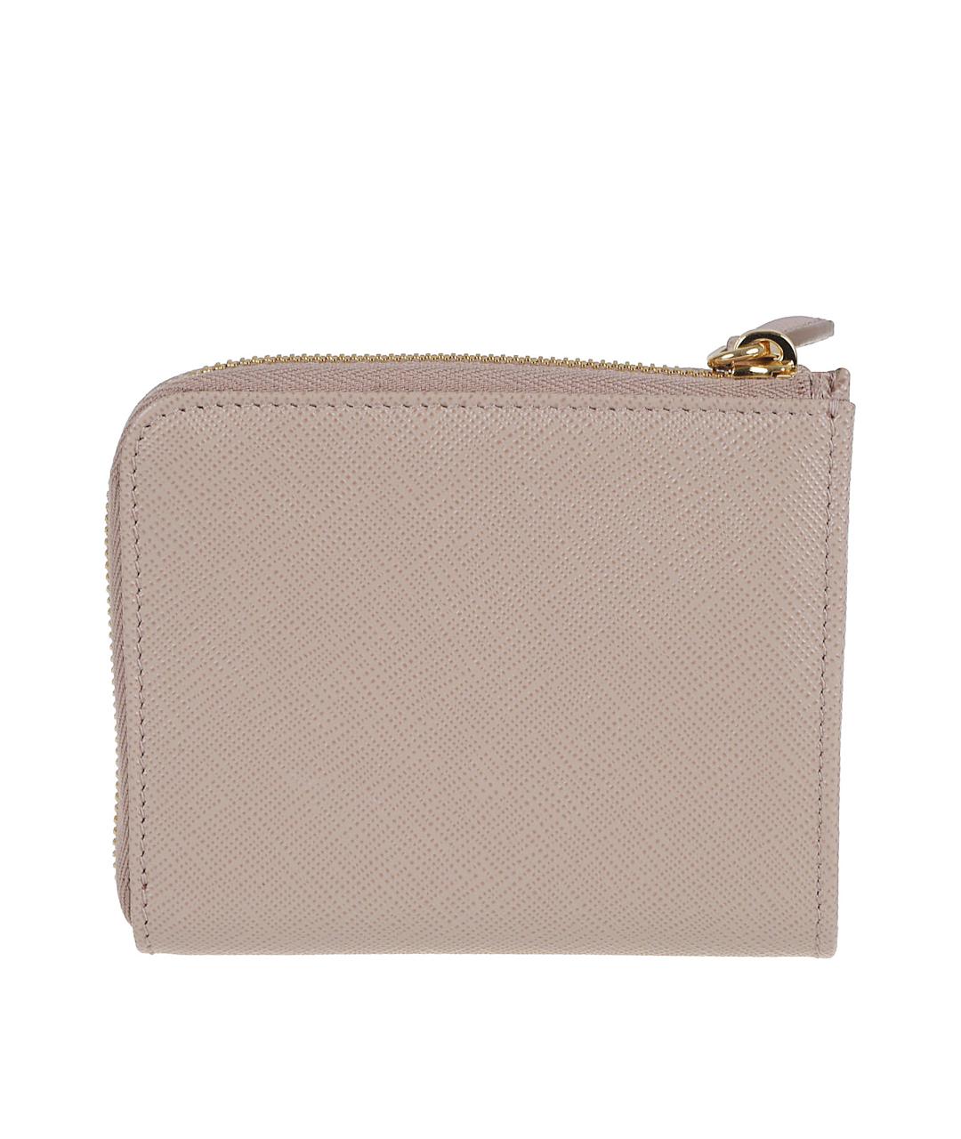 PRADA Бежевый кожаный кошелек, фото 2