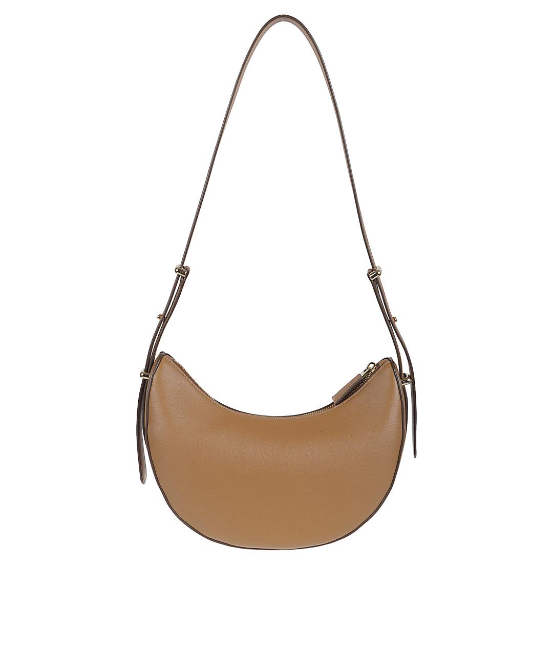 PRADA Бежевая кожаная сумка через плечо, фото 2