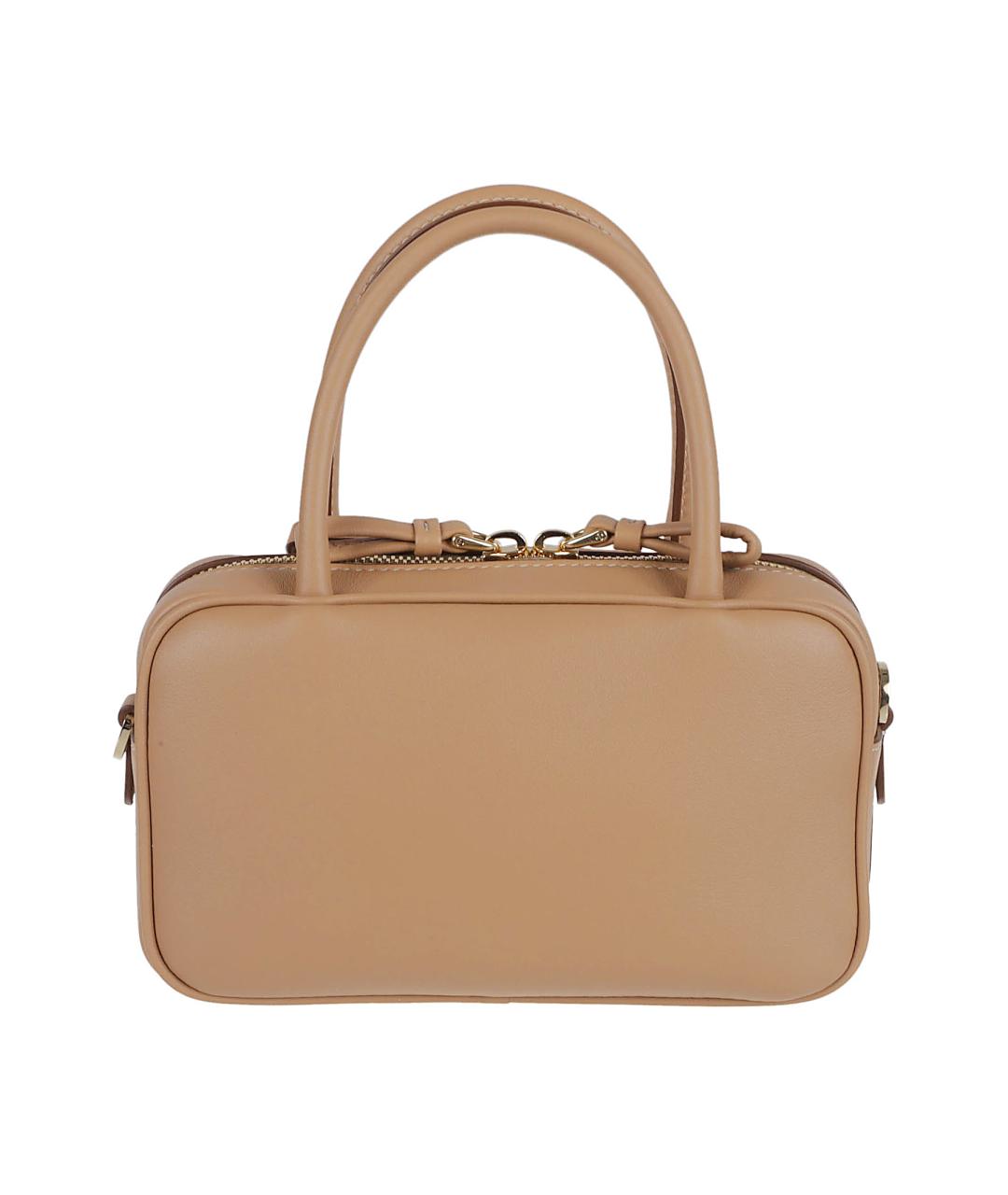 PRADA Бежевая кожаная сумка тоут, фото 2