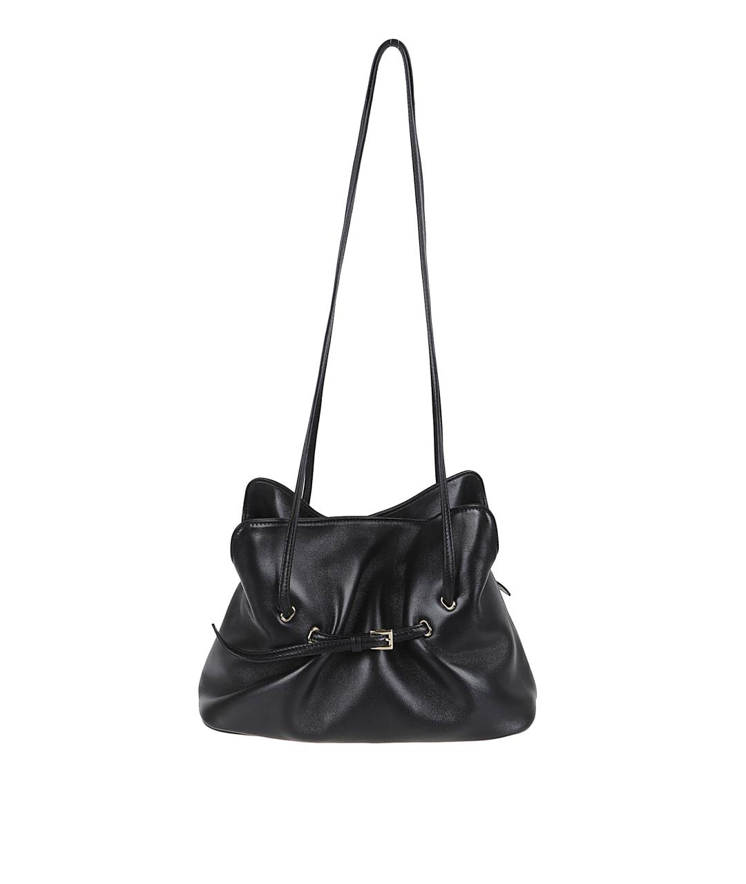 PRADA Черная кожаная сумка тоут, фото 2