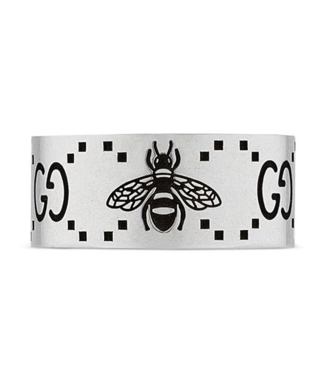 GUCCI Серебряное серебряное кольцо, фото 3