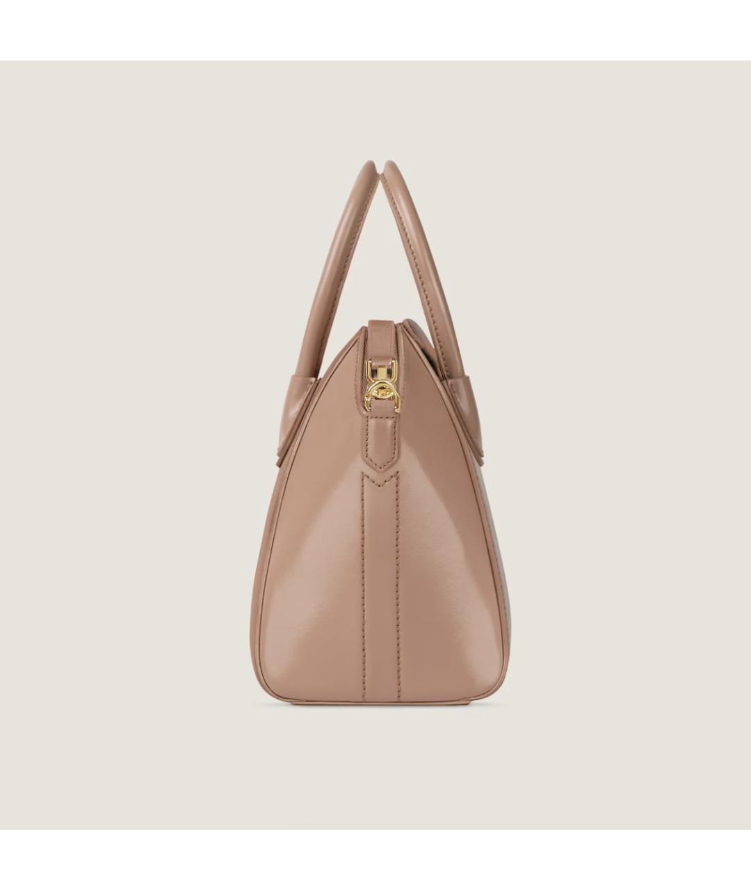 GIVENCHY Розовая кожаная сумка тоут, фото 2