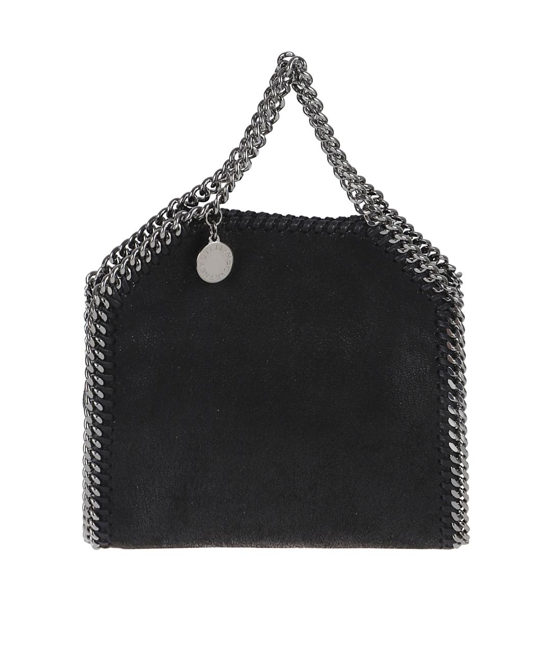 STELLA MCCARTNEY Черная сумка тоут из искусственной кожи, фото 1