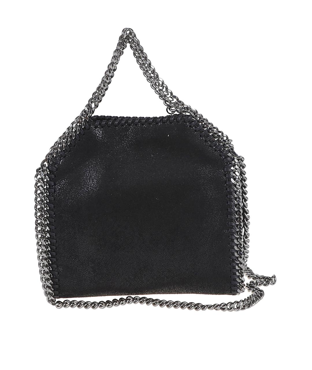 STELLA MCCARTNEY Черная сумка тоут из искусственной кожи, фото 2