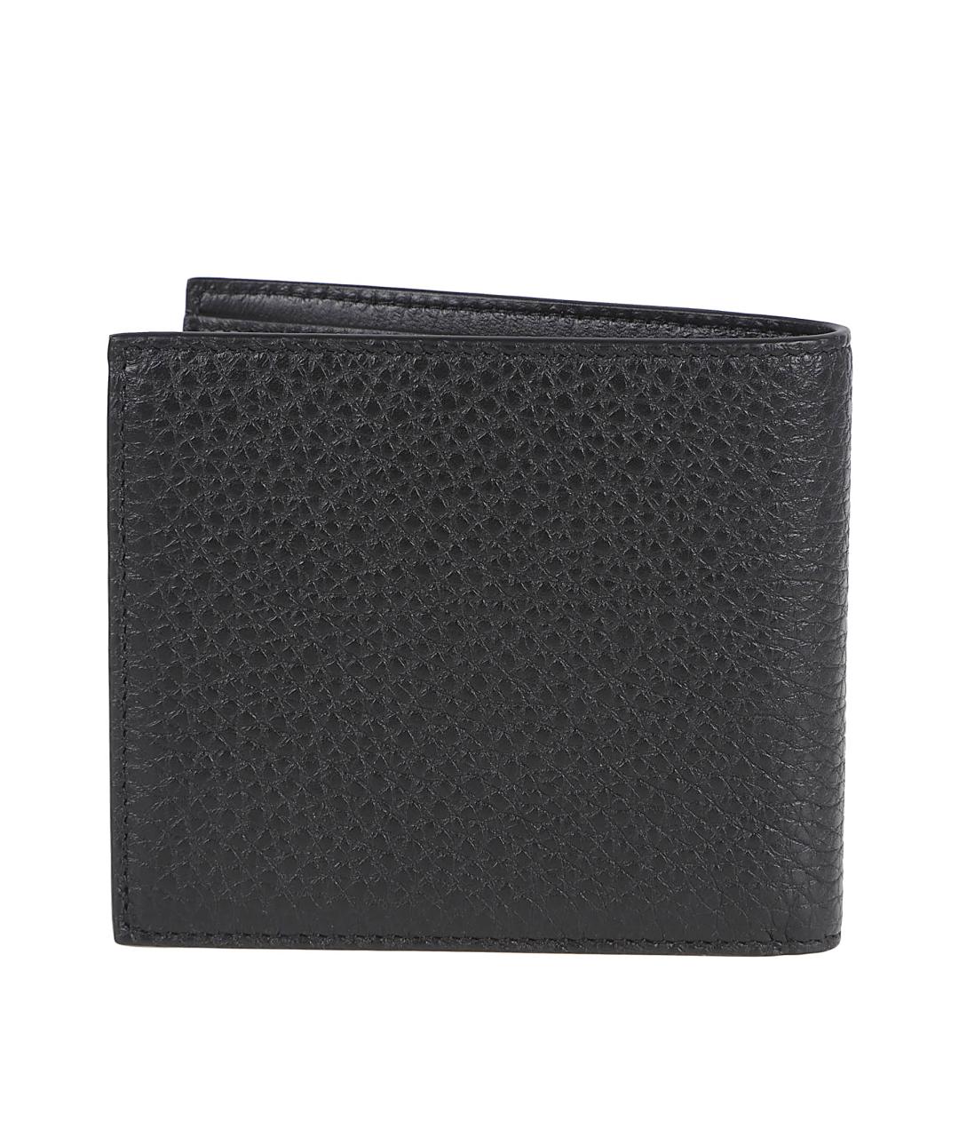 GIVENCHY Черный кожаный кошелек, фото 2