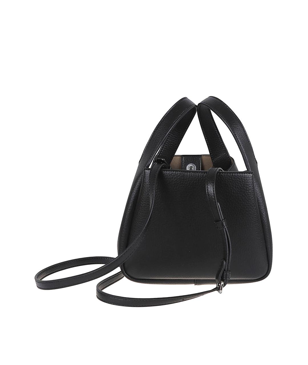 STELLA MCCARTNEY Черная сумка тоут из искусственной кожи, фото 2