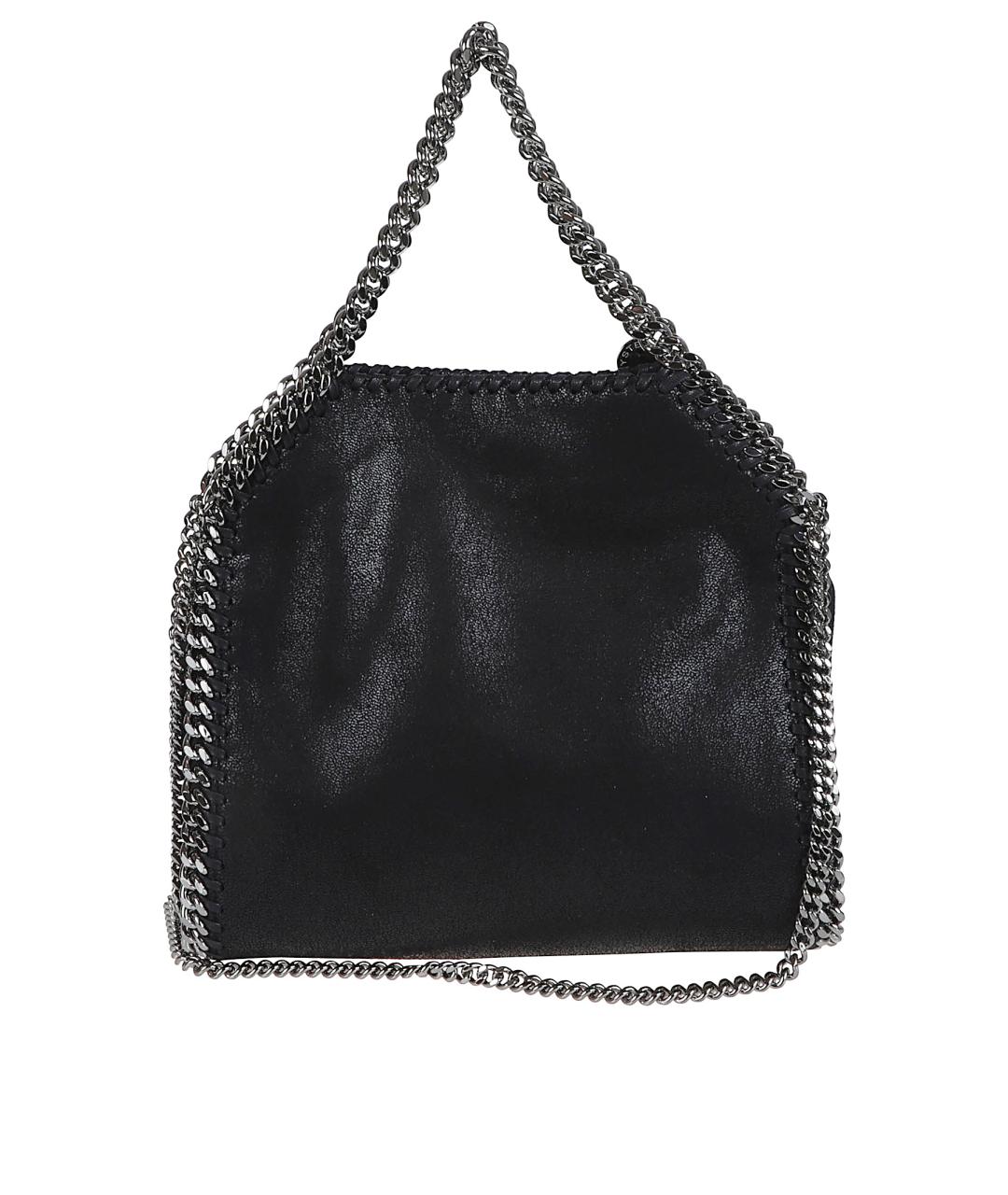 STELLA MCCARTNEY Черная сумка тоут из искусственной кожи, фото 2