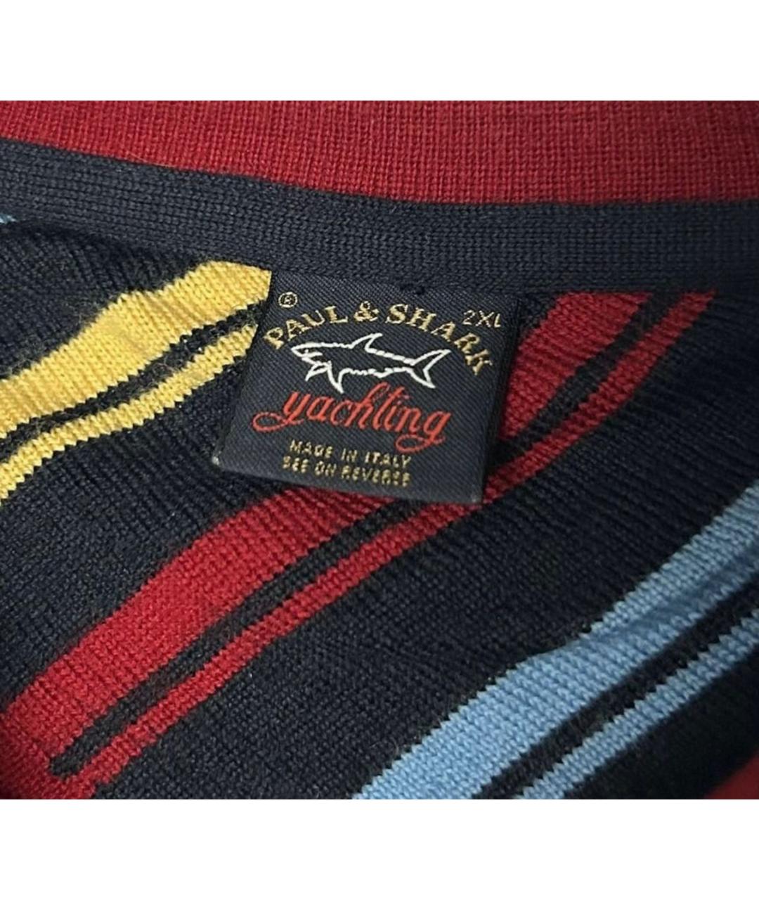 PAUL & SHARK Красный шерстяной джемпер / свитер, фото 3