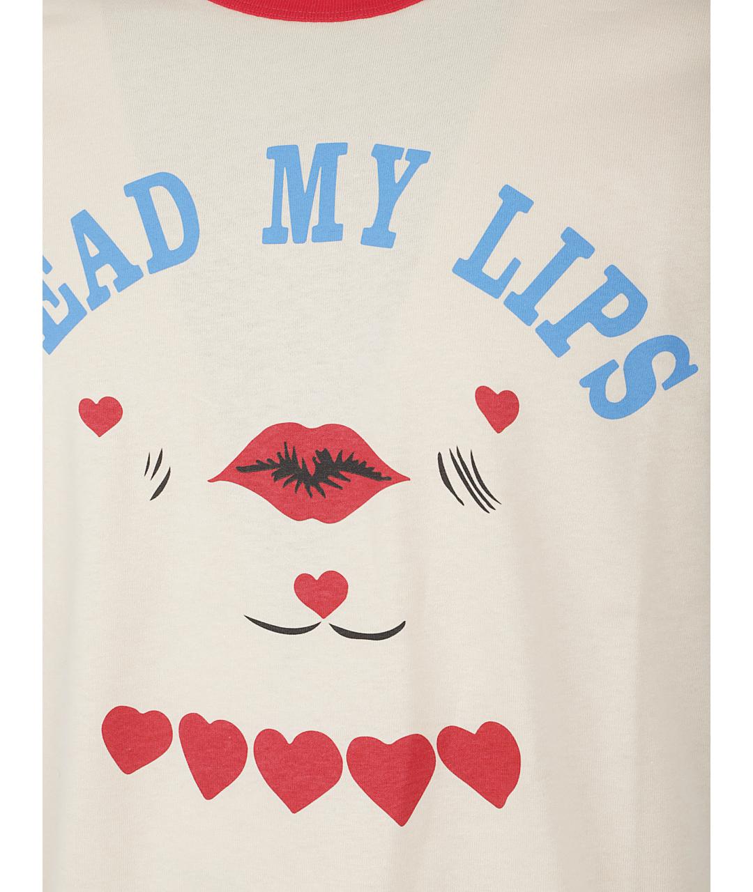 VALENTINO Бежевая хлопковая футболка, фото 2