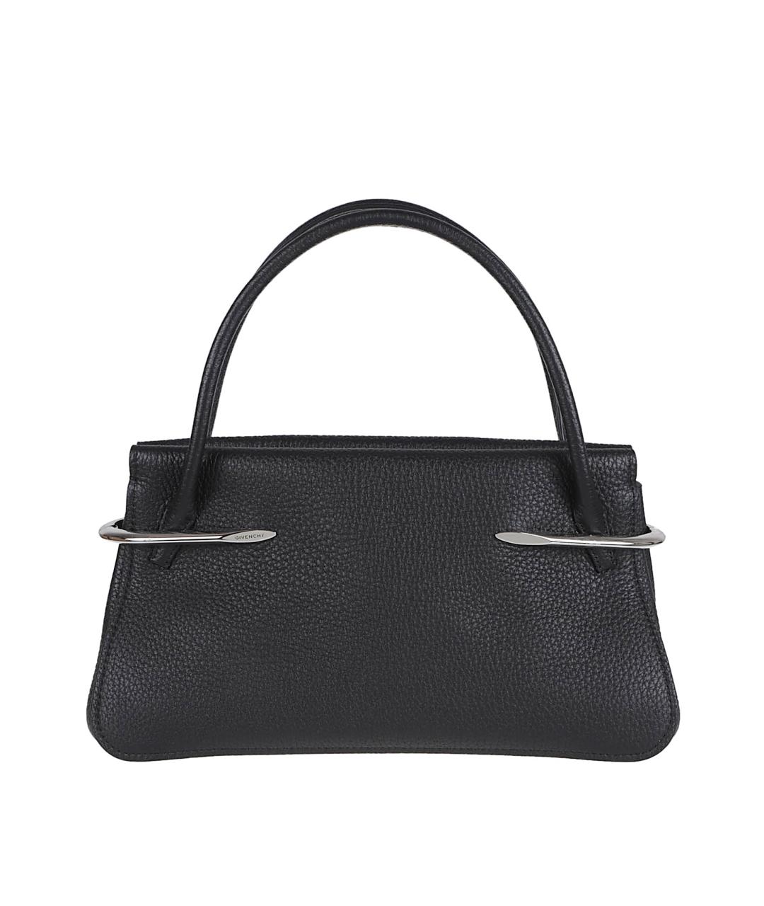 GIVENCHY Черная кожаная сумка тоут, фото 1