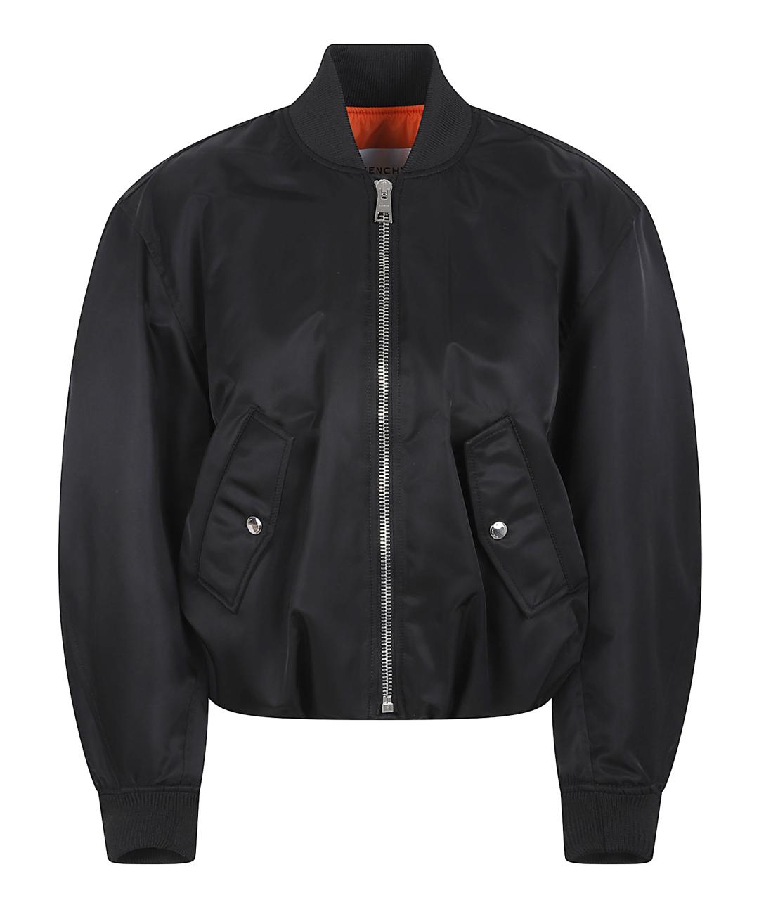 GIVENCHY Черная полиамидовая куртка, фото 1