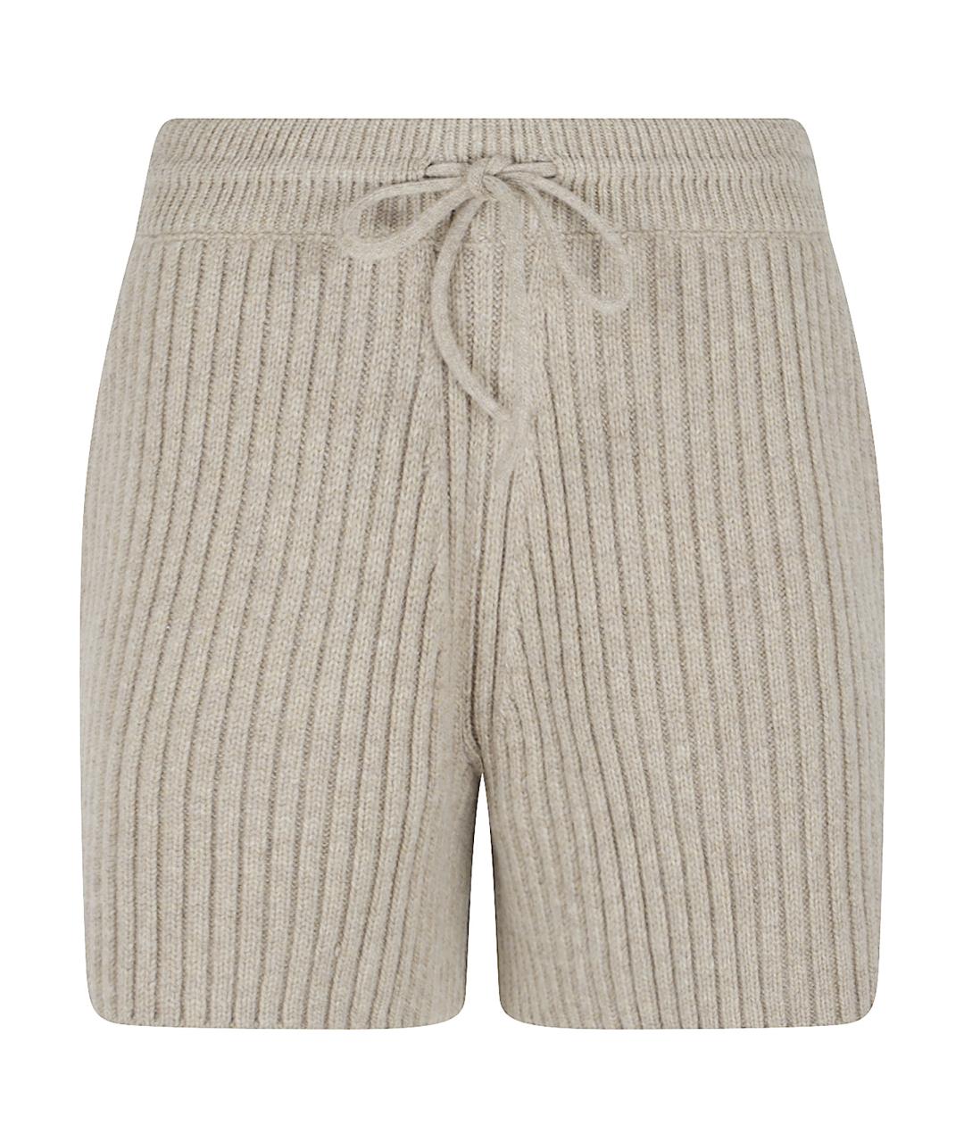 BURBERRY Бежевые шерстяные шорты, фото 1