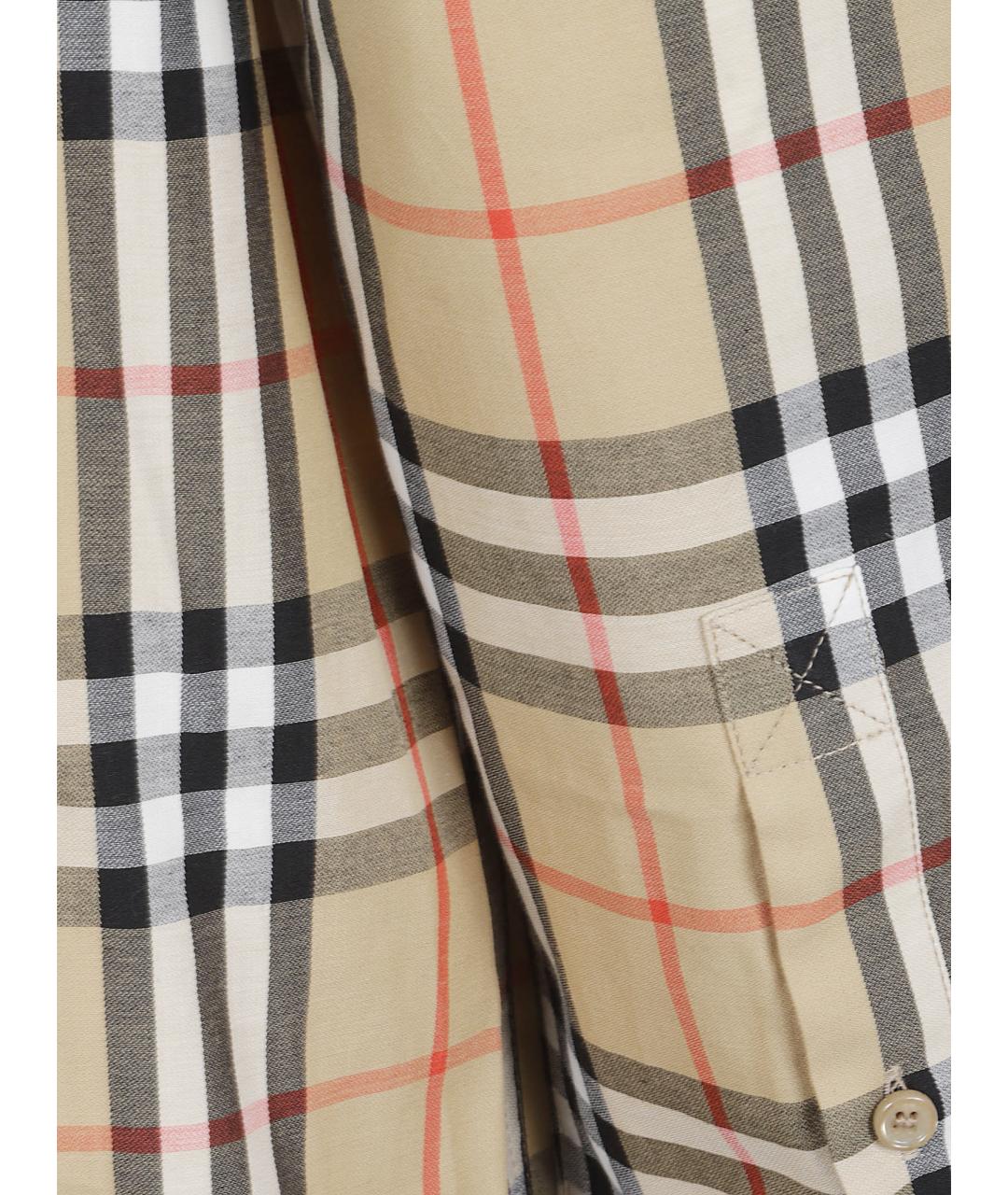 BURBERRY Мульти хлопковая рубашка, фото 2