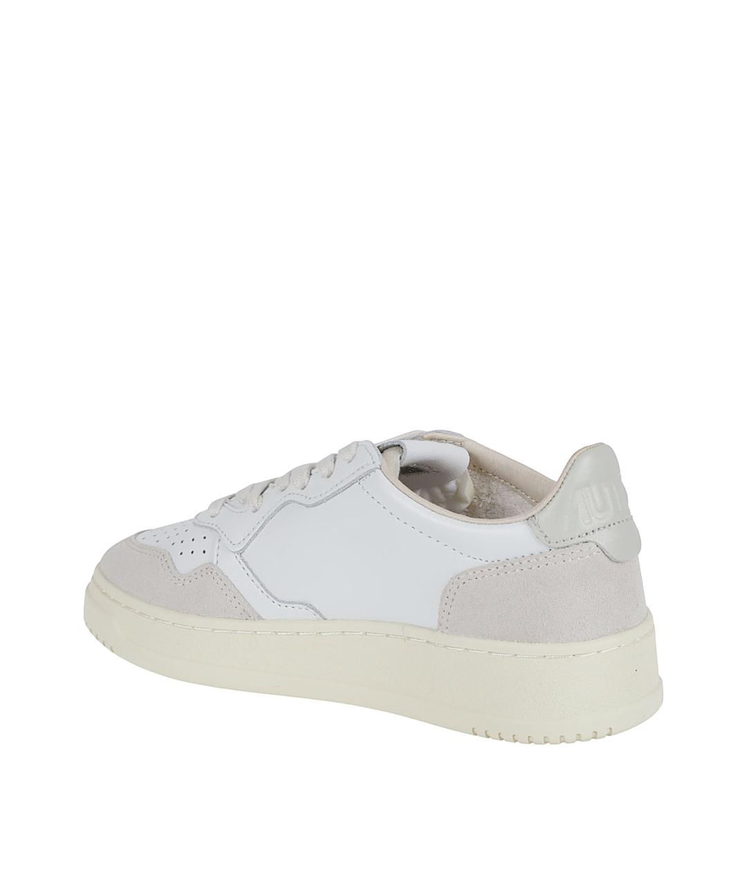 AUTRY Белые кожаные кроссовки, фото 3
