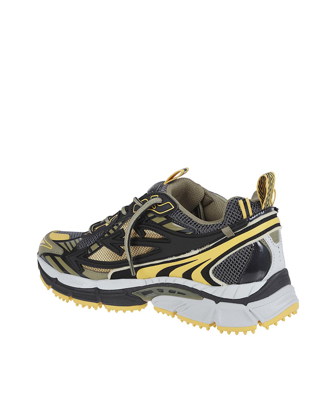 OFF-WHITE Мульти синтетические низкие кроссовки / кеды, фото 3