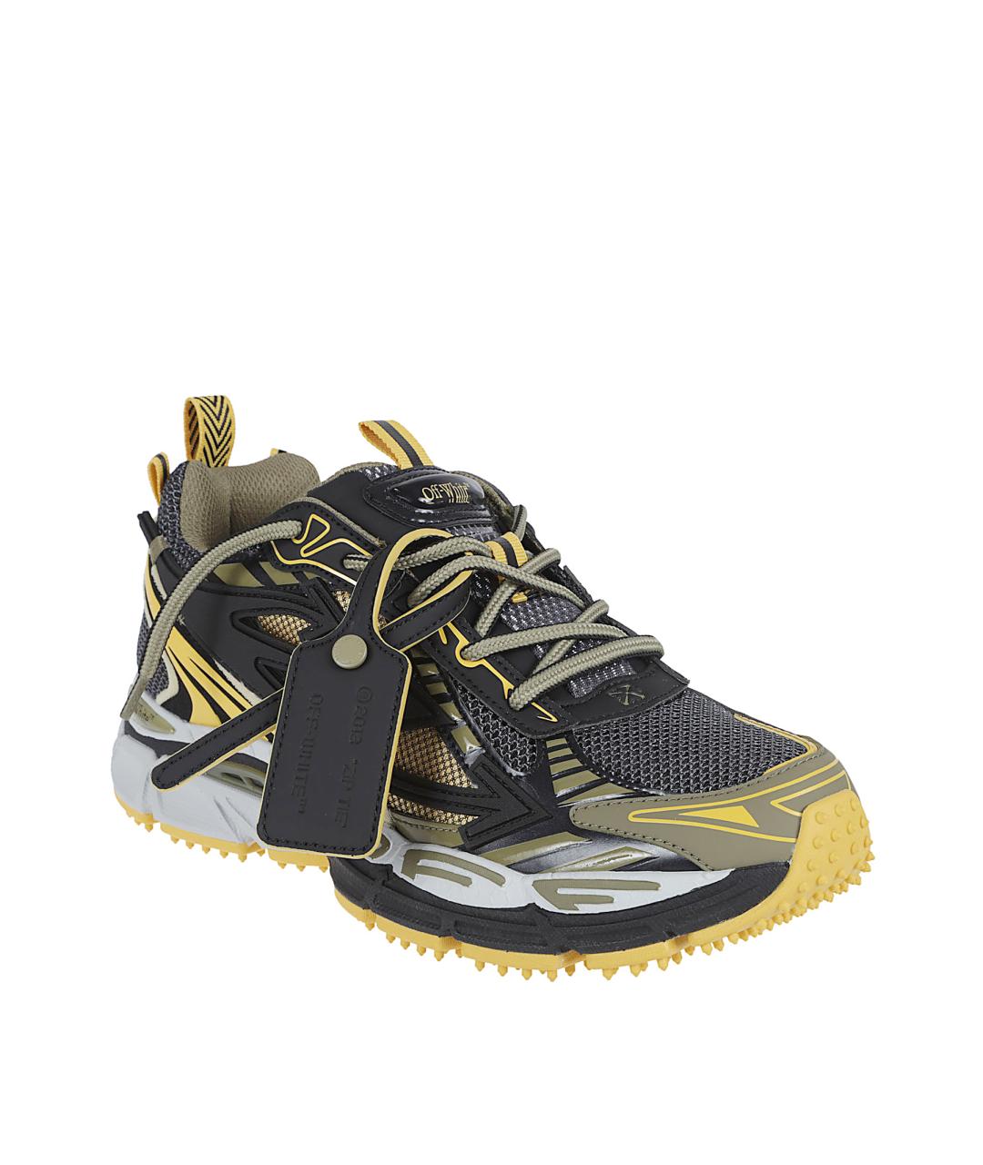 OFF-WHITE Мульти синтетические низкие кроссовки / кеды, фото 2