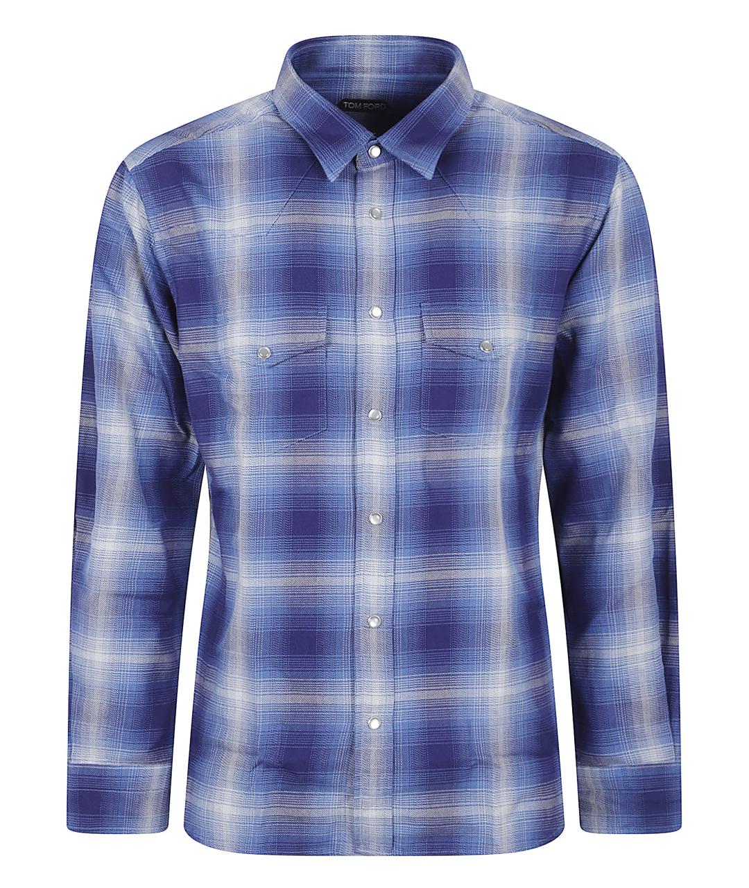 TOM FORD Мульти хлопковая кэжуал рубашка, фото 1