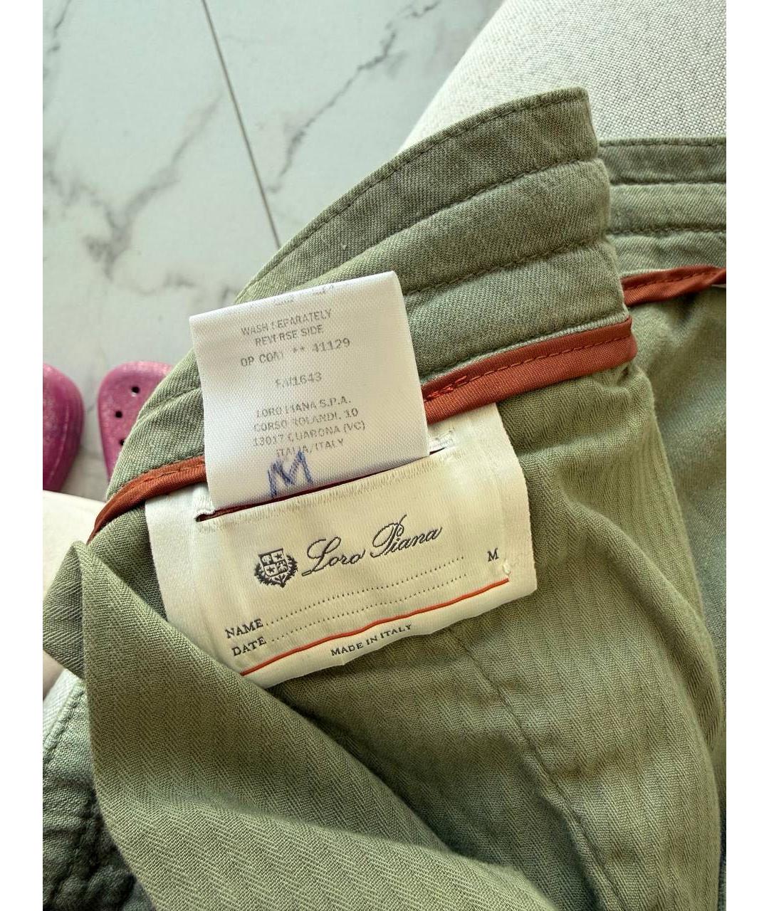 LORO PIANA Повседневные брюки, фото 4