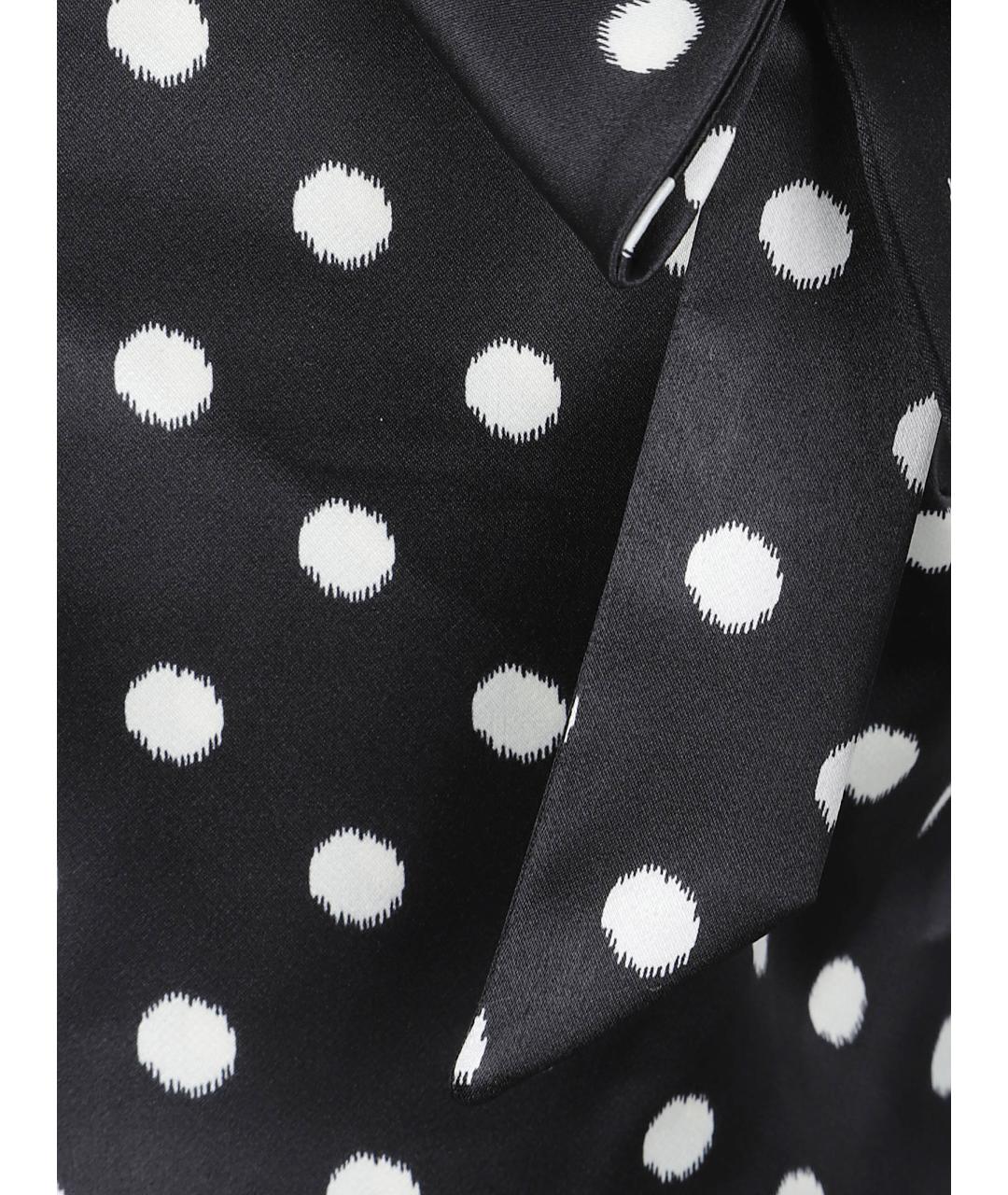 GANNI Черное полиэстеровое коктейльное платье, фото 2