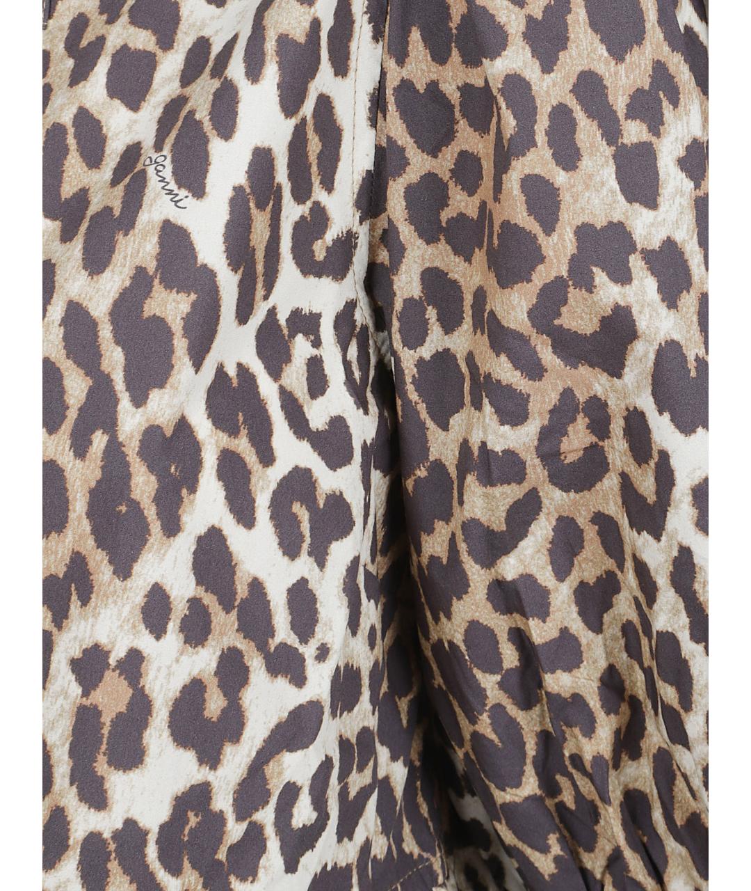 GANNI Мульти хлопковое платье, фото 2