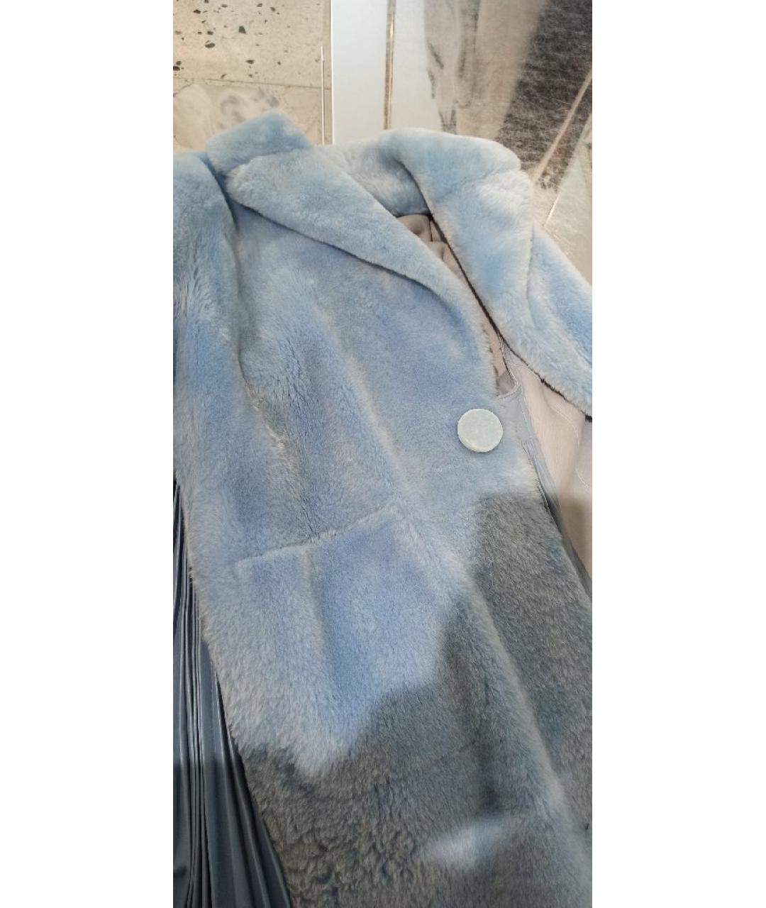 FENDI Голубая шуба, фото 8