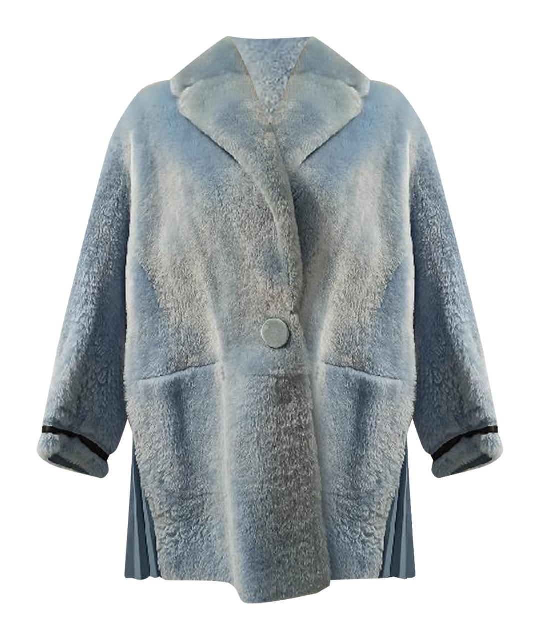 FENDI Голубая шуба, фото 1