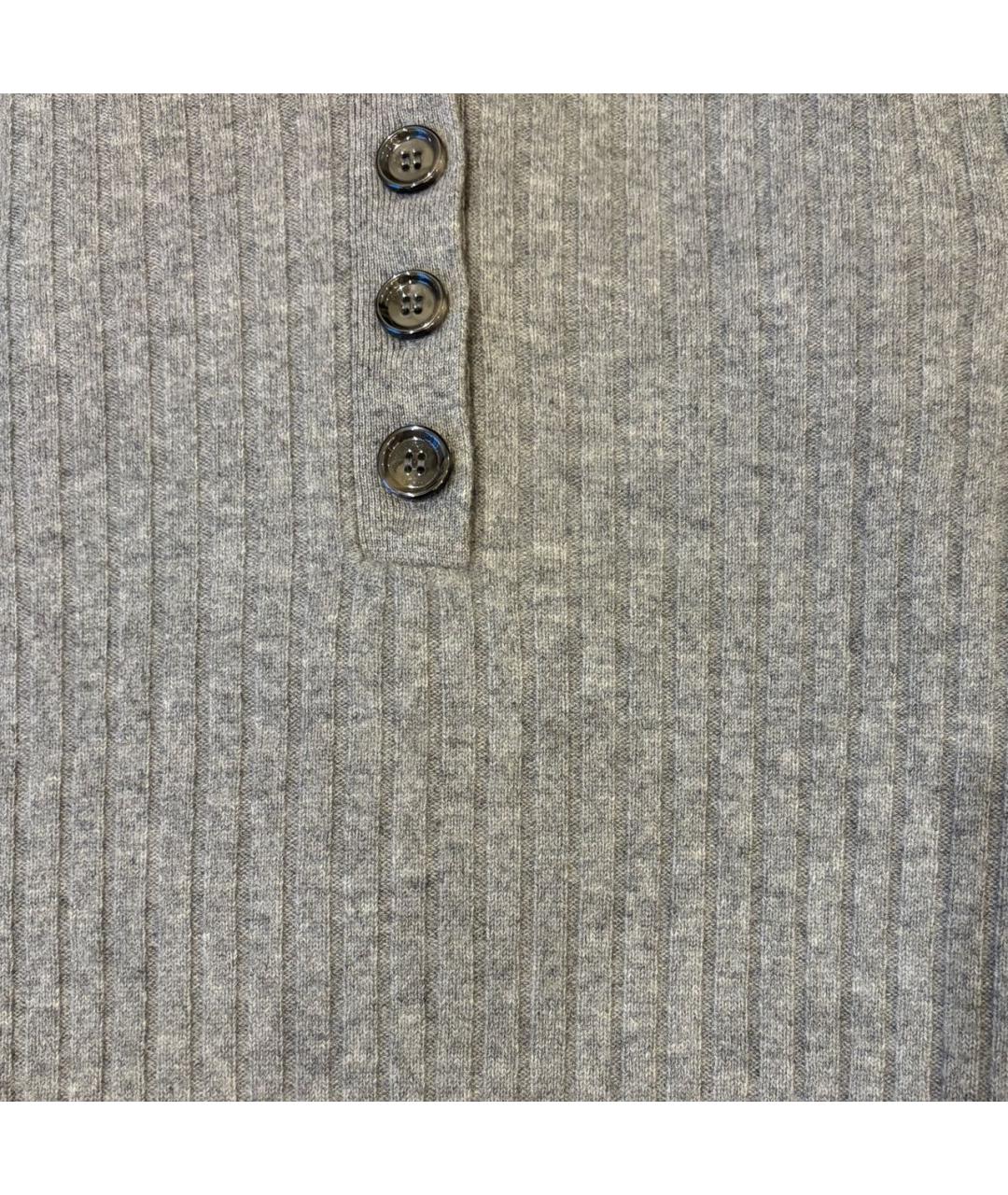 ALLUDE Серый кашемировый джемпер / свитер, фото 4