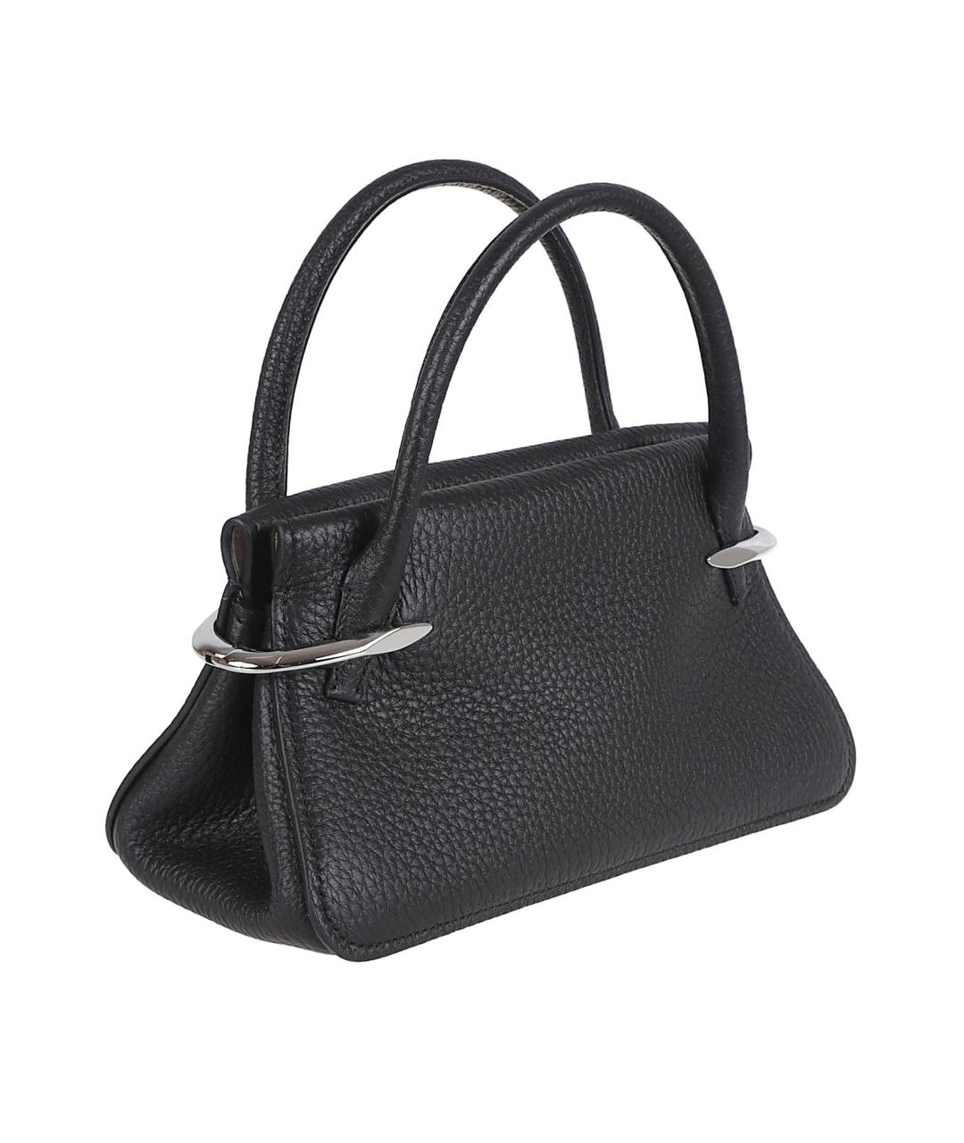 GIVENCHY Черная кожаная сумка тоут, фото 3