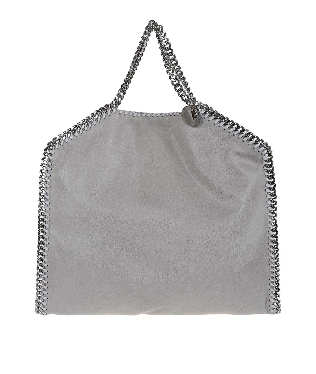 STELLA MCCARTNEY Серая сумка тоут из искусственной кожи, фото 1