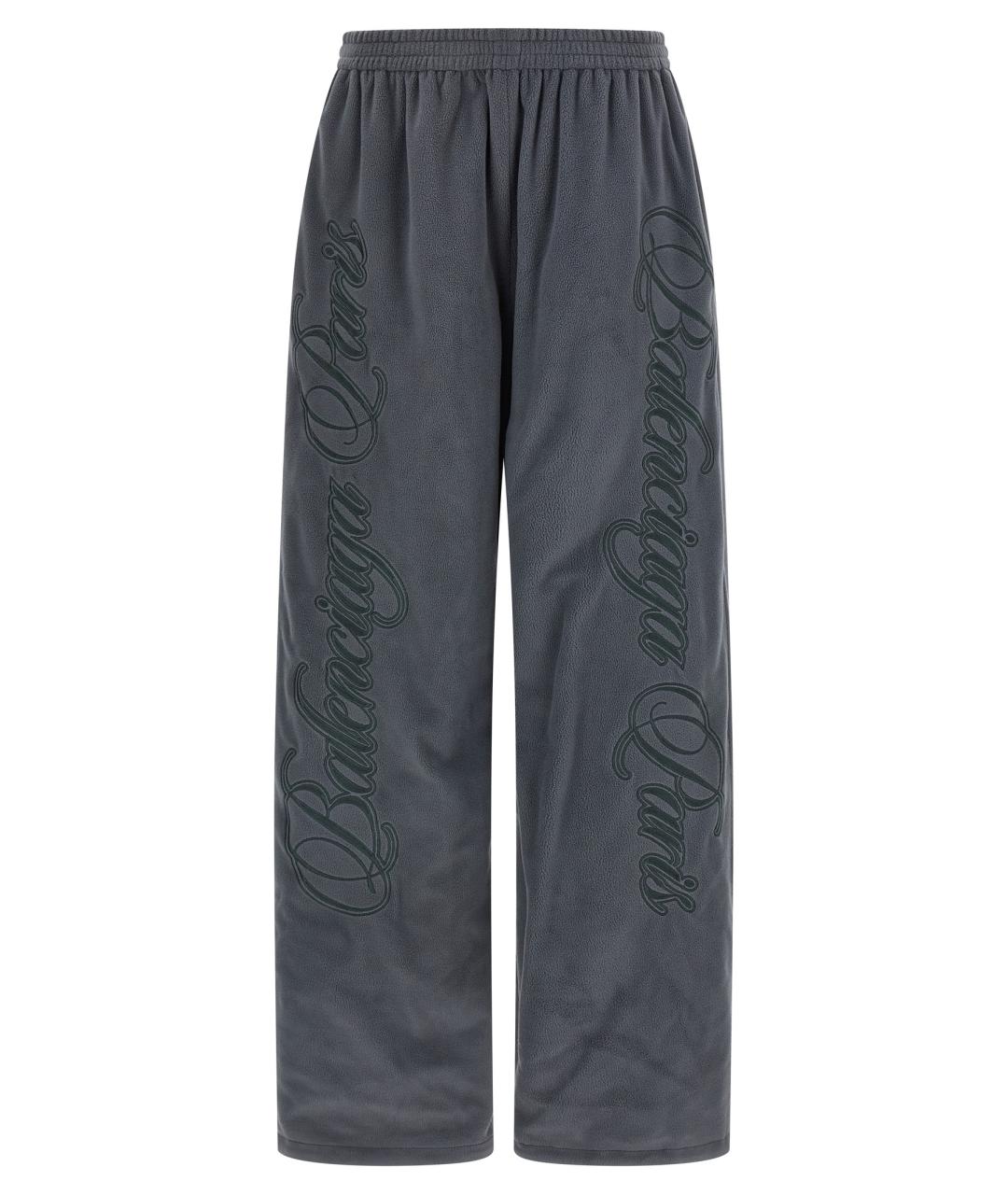 BALENCIAGA Мульти полиамидовые прямые брюки, фото 1