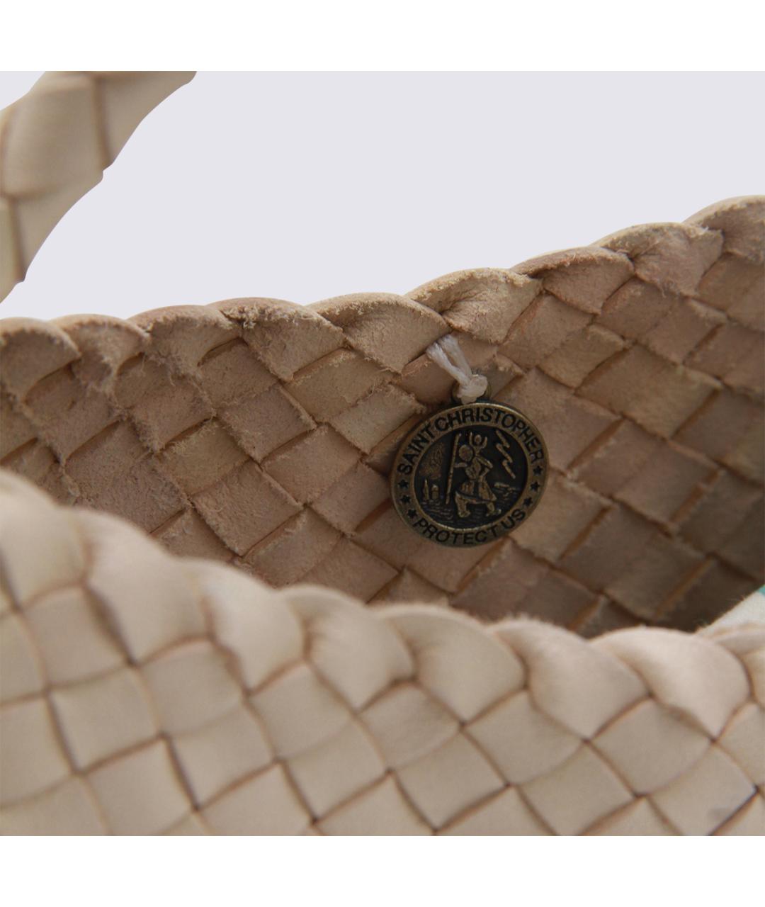 Dragon Diffusion Белая кожаная сумка тоут, фото 4