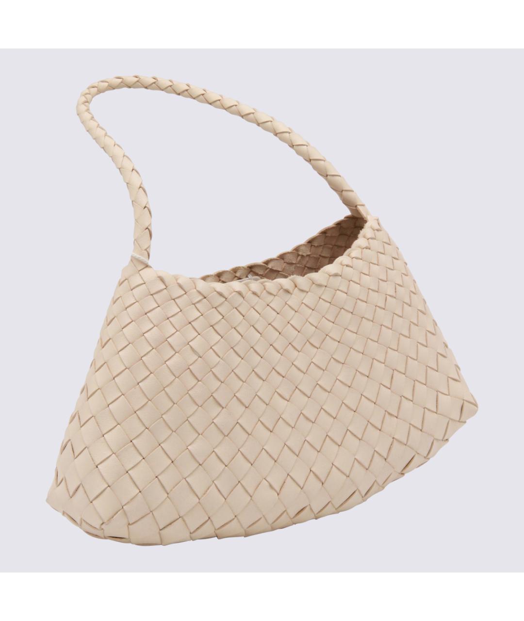 Dragon Diffusion Белая кожаная сумка тоут, фото 2