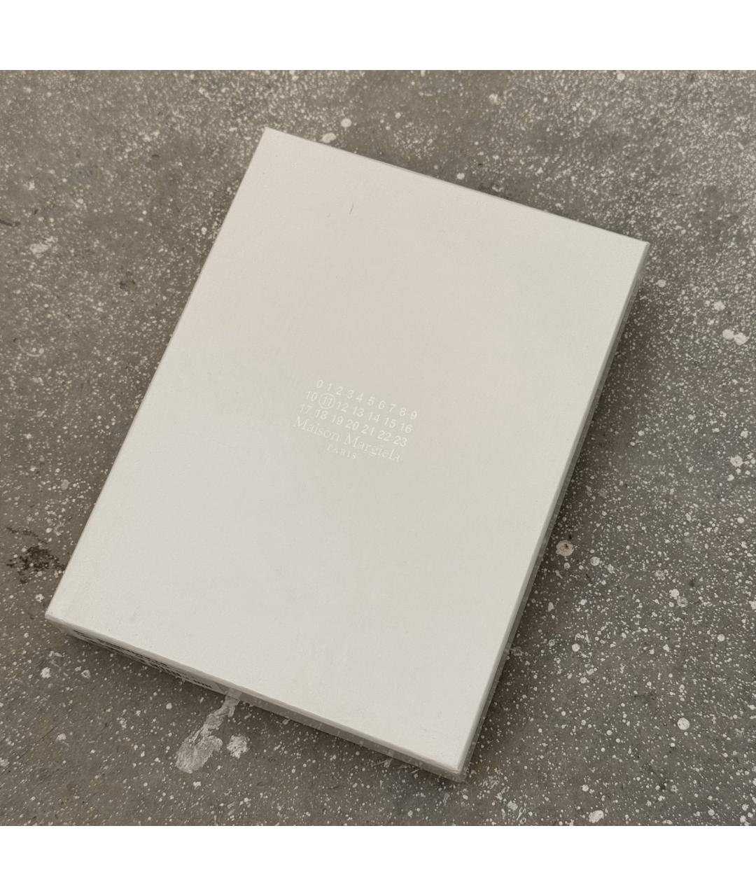 MAISON MARGIELA Черный кожаный кошелек, фото 9