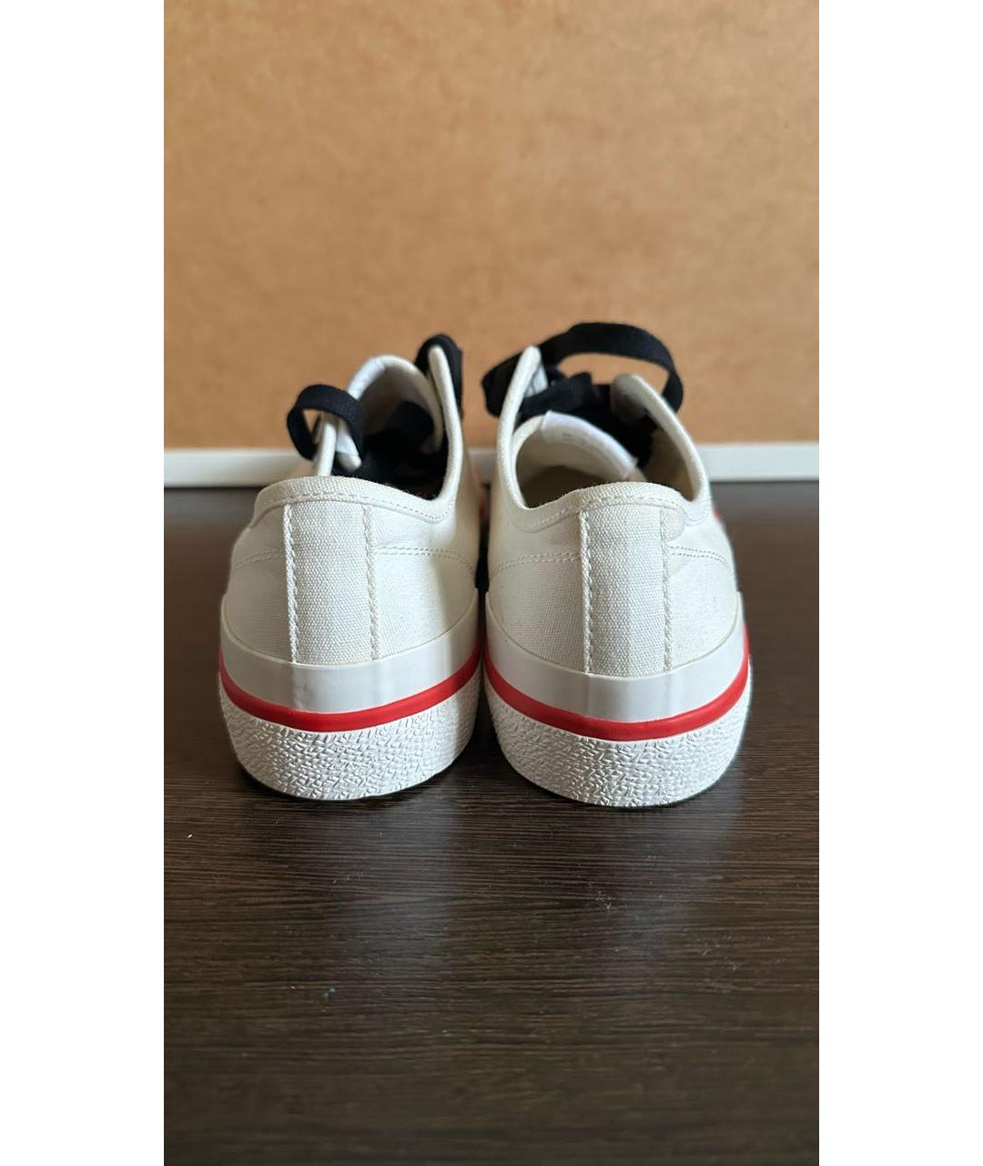 ISABEL MARANT Белые текстильные кеды, фото 3