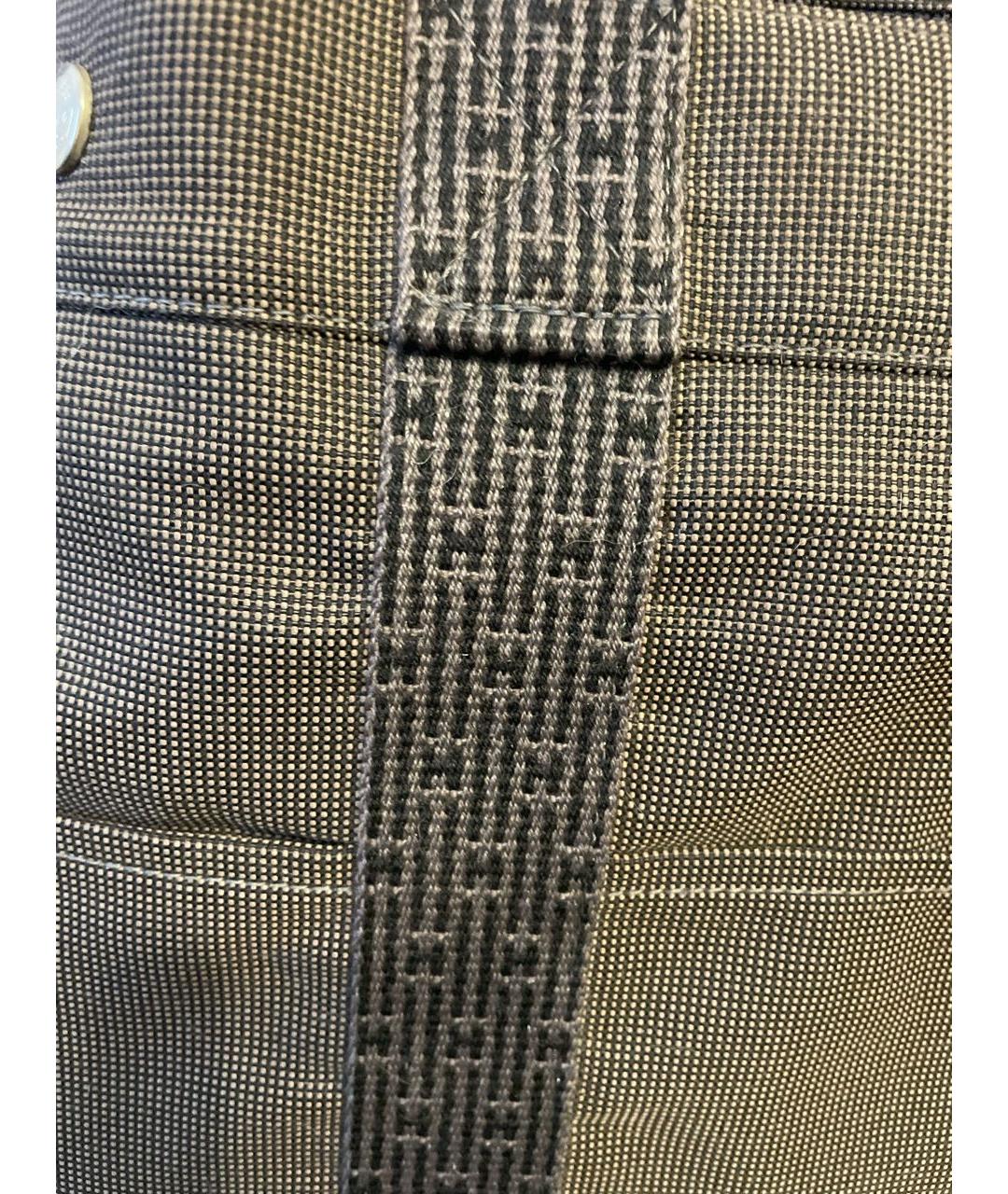 HERMES Серая сумка с короткими ручками, фото 8