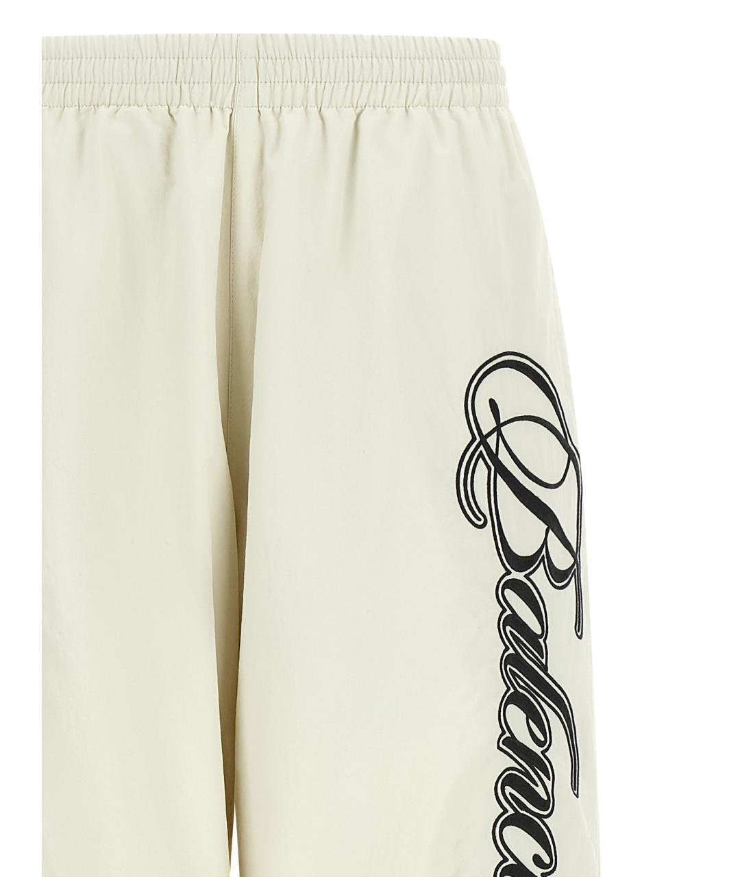 BALENCIAGA Мульти полиамидовые прямые брюки, фото 5