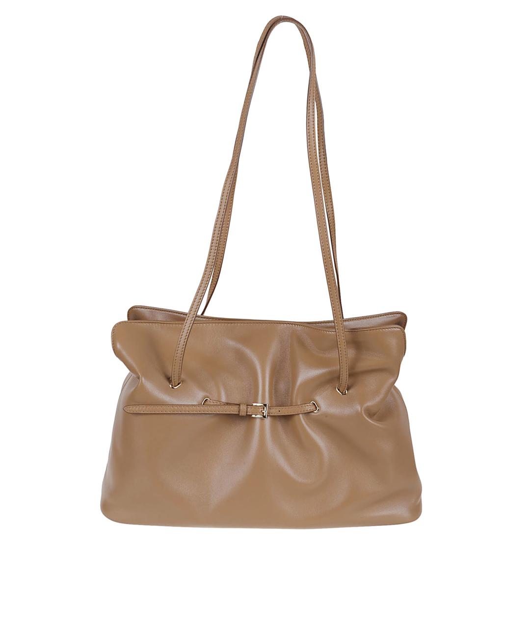 PRADA Коричневая кожаная сумка тоут, фото 2