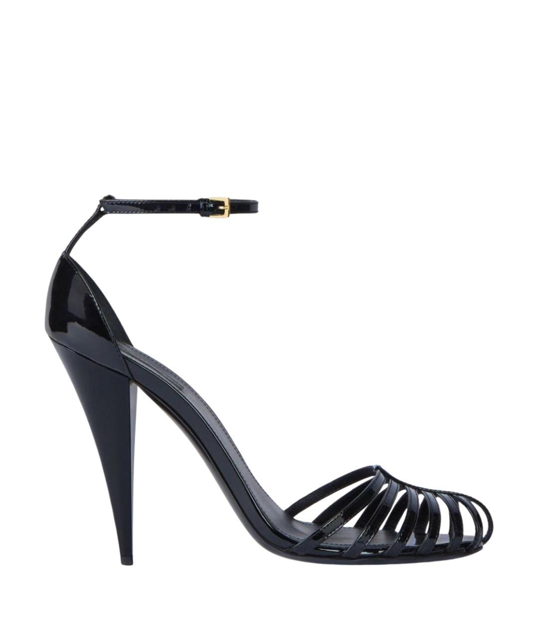 GIVENCHY Черные туфли из лакированной кожи, фото 1