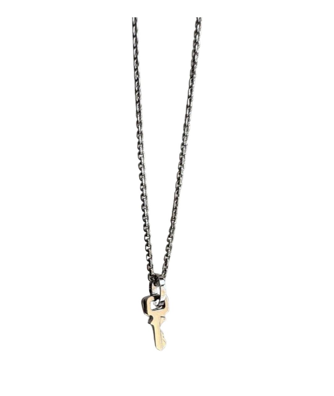 LOUIS VUITTON Серебряная подвеска из белого золота, фото 1