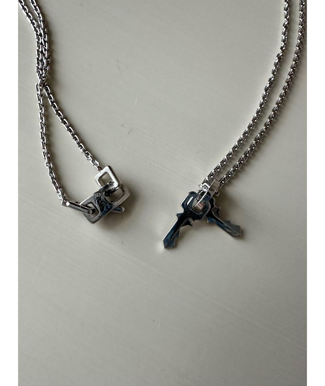 LOUIS VUITTON Серебряная подвеска из белого золота, фото 3