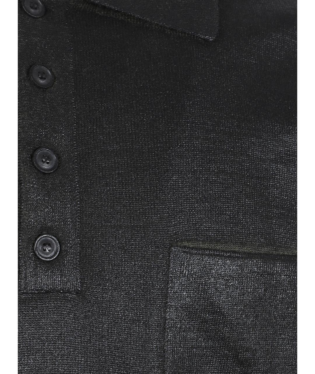 MAISON MARGIELA Зеленые поло с длинным рукавом, фото 2