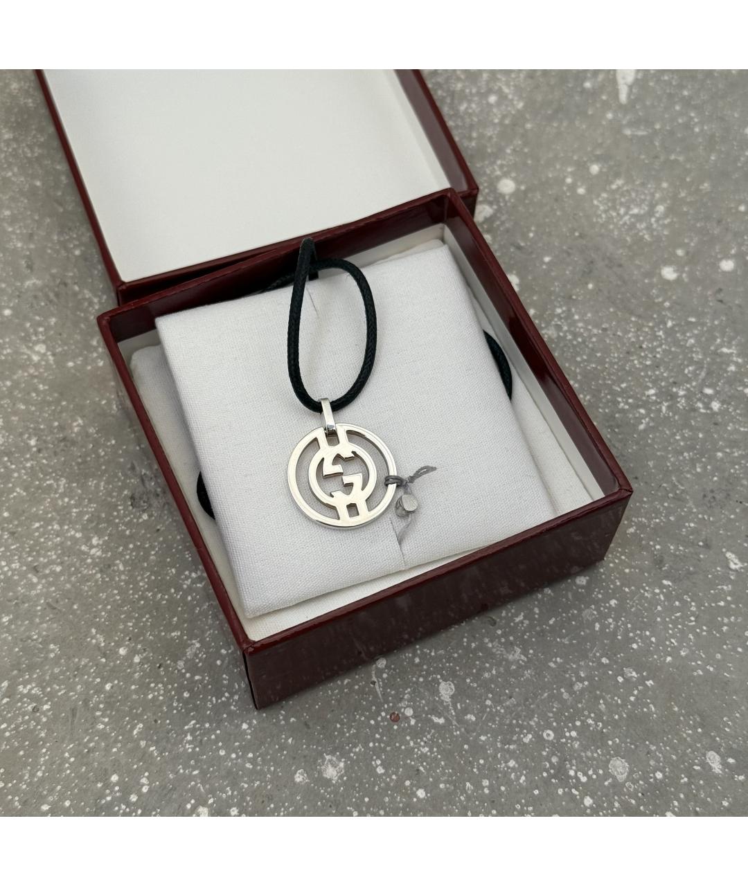 GUCCI Серебряная серебряная подвеска, фото 7