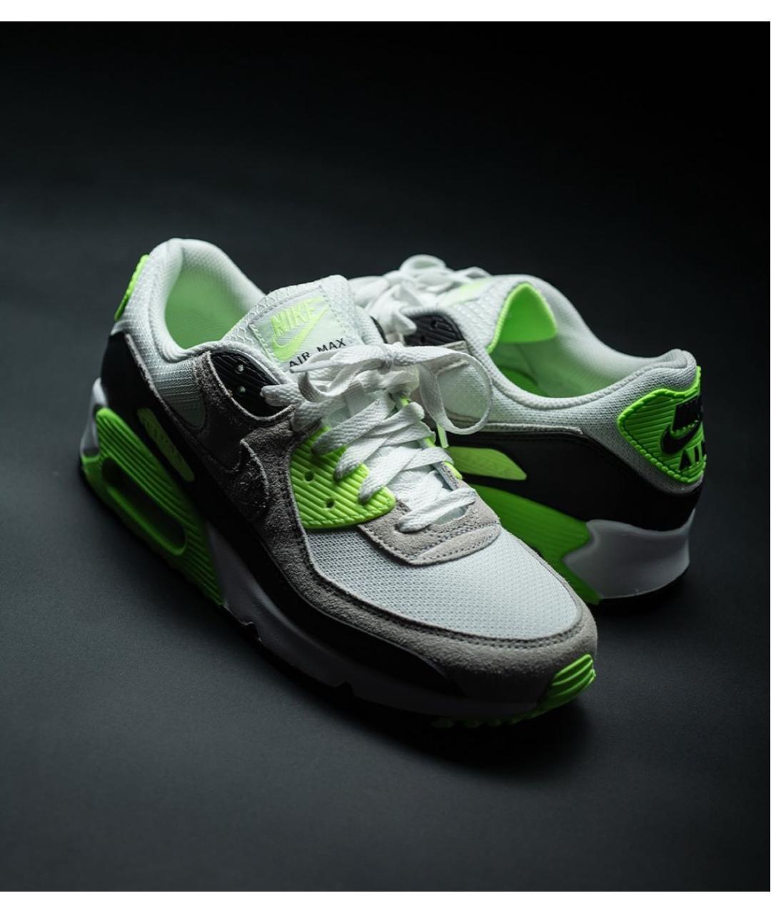 NIKE Белые текстильные низкие кроссовки / кеды, фото 5