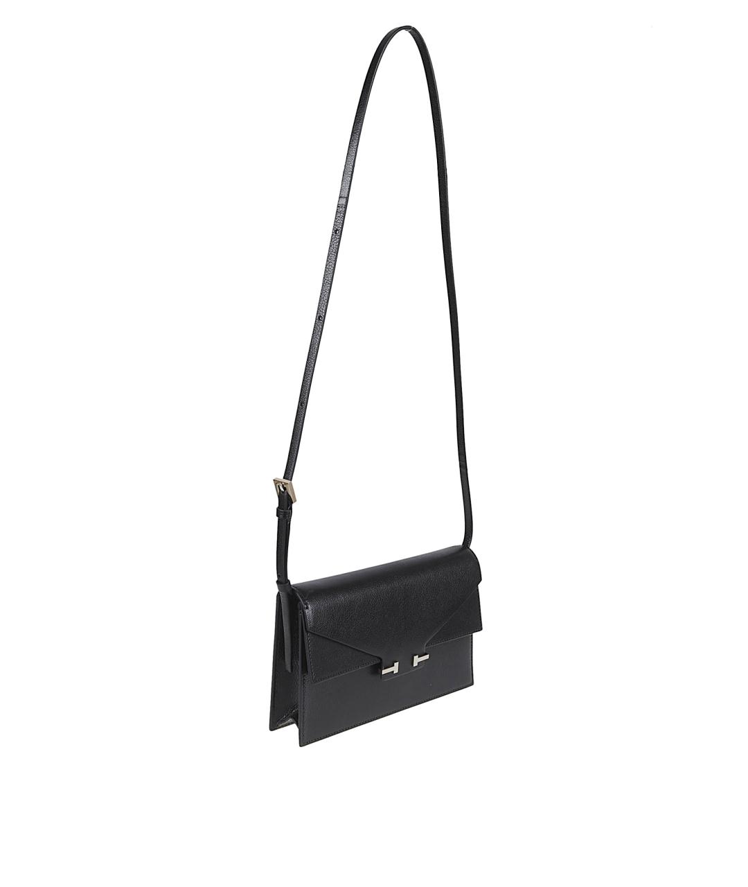 TOM FORD Черная кожаная сумка через плечо, фото 3