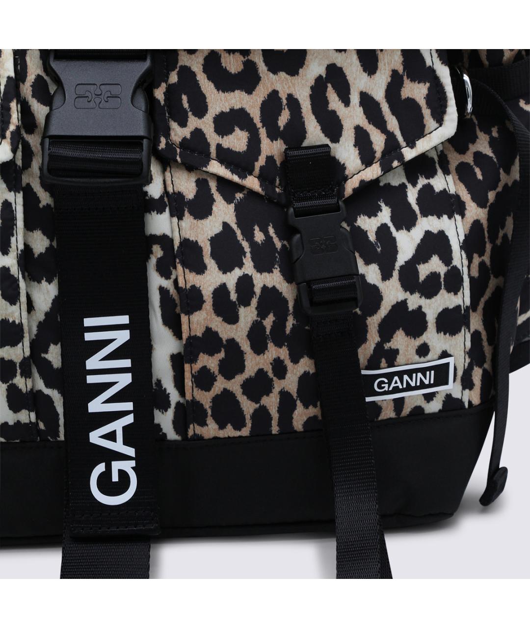 GANNI Мульти синтетический рюкзак, фото 4