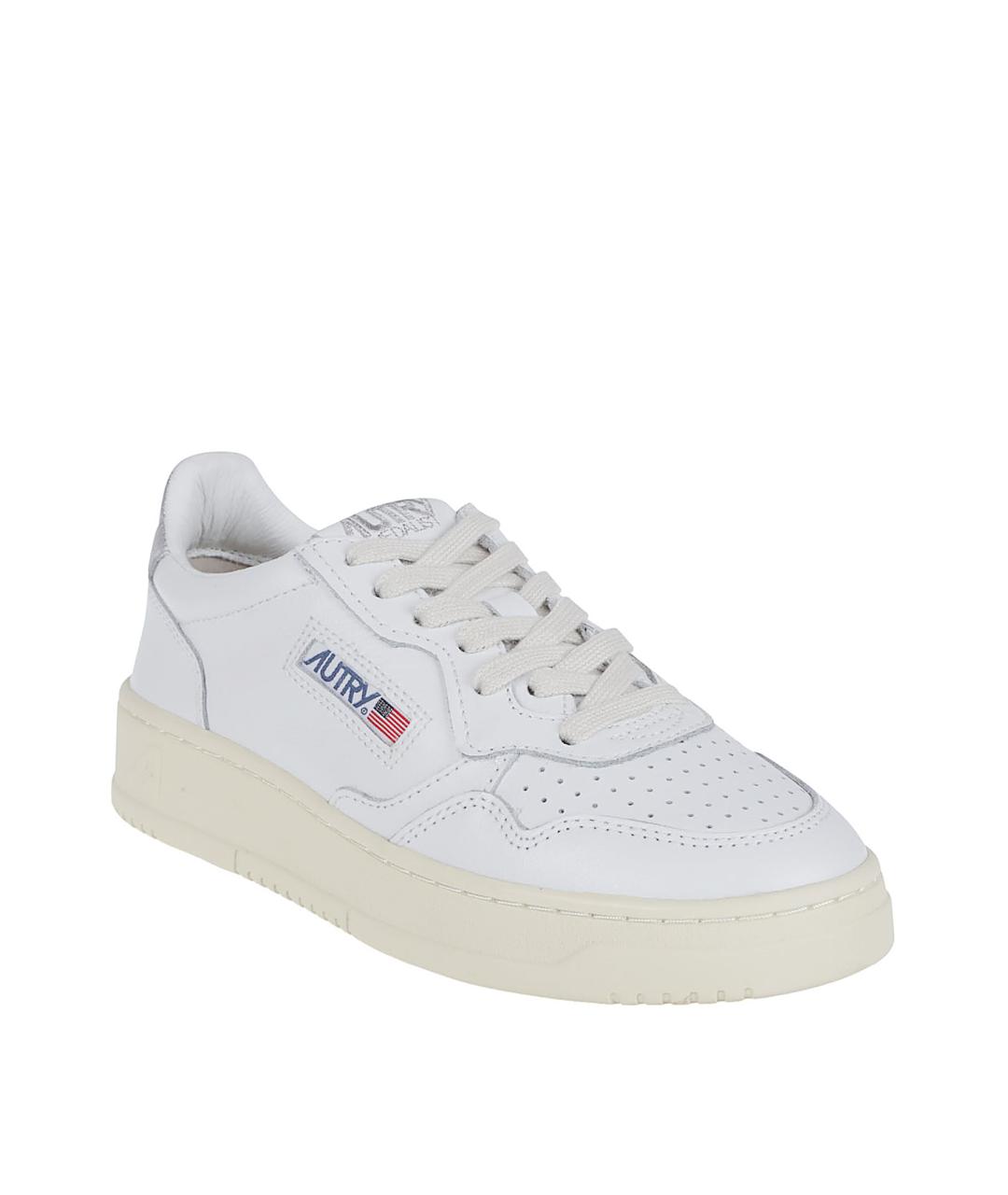 AUTRY Белые кожаные кеды, фото 2