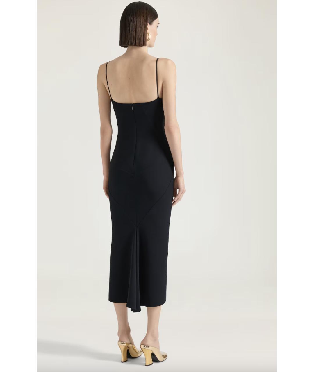 GIVENCHY Черное вискозное вечернее платье, фото 5