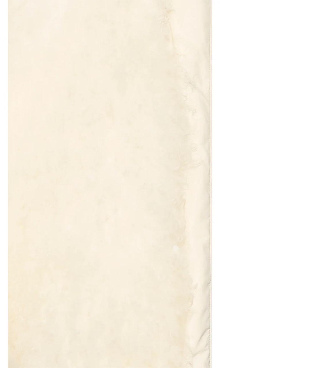 YVES SALOMON Бежевый полиамидовый пуховик, фото 3