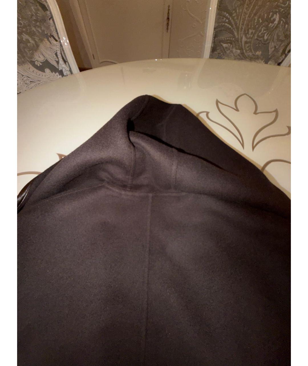 LOUIS VUITTON Коричневое шерстяное пальто, фото 3